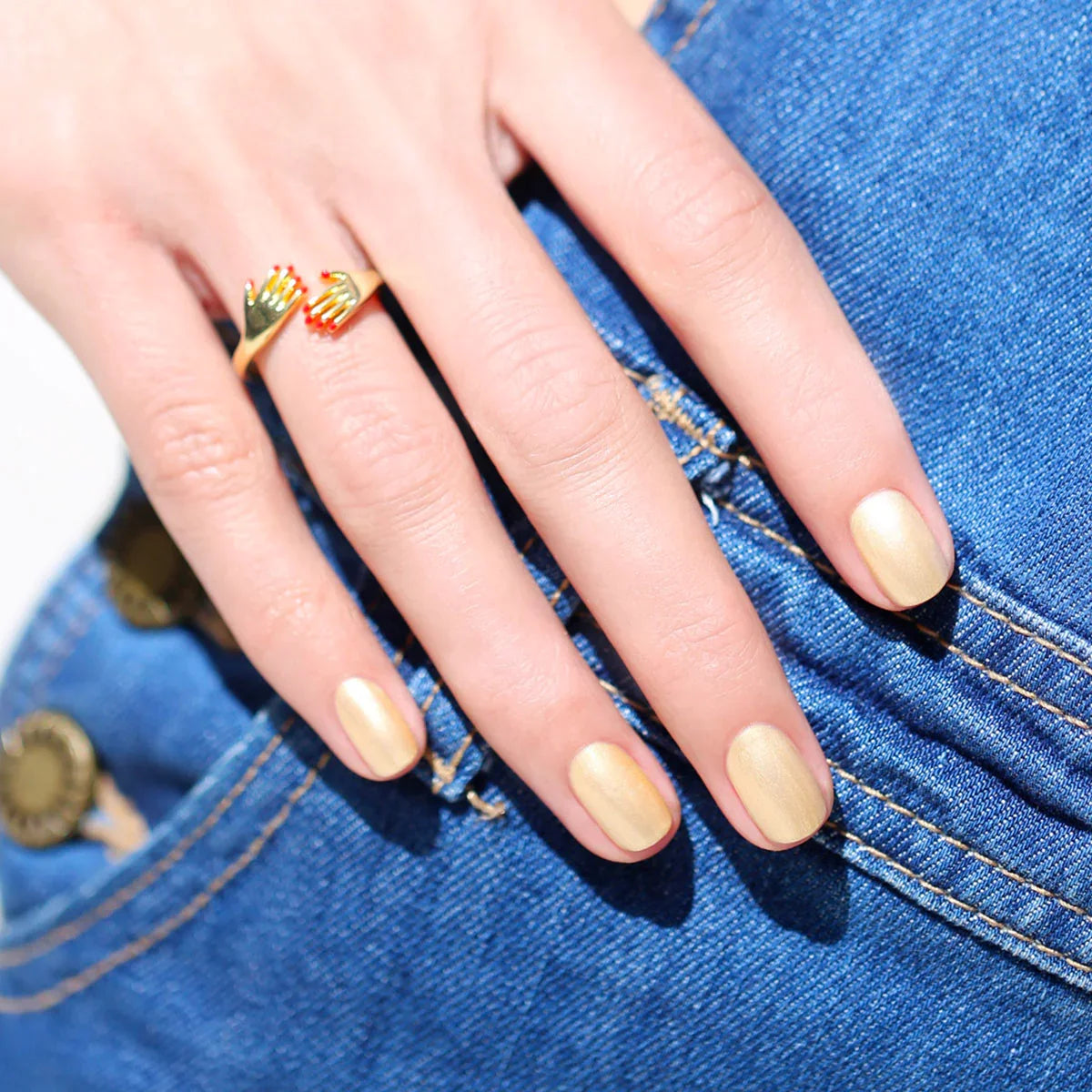 Manucurist Esmalte Green GOLD SAND