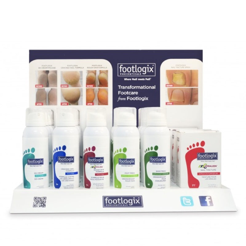 Footlogix Bestsellers Display